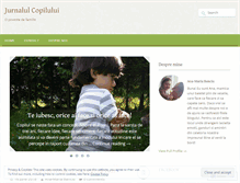 Tablet Screenshot of jurnalulcopilului.com